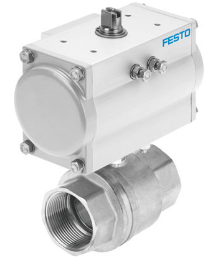 [FESTO] Ball valves and ball valve actuator units VZBM-A-3/8"-RP-40-D-2-B2-PA10