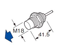 [PANASONIC] Cylindrical Inductive Proximity Sensor GX-18MLU