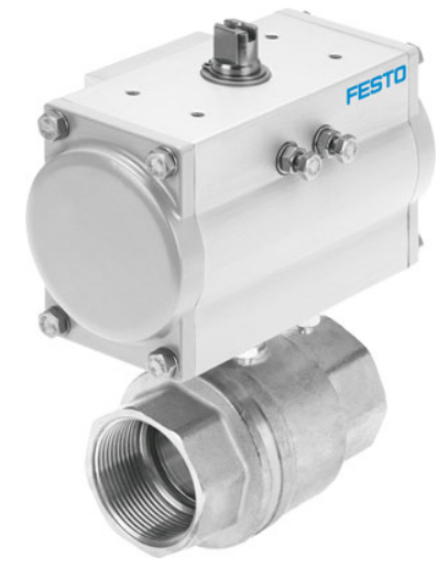 [FESTO] Ball valves and ball valve actuator units VZBM-A-1/4"-RP-40-D-2-B2-PA10