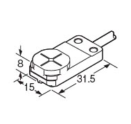 [PANASONIC] Rectangular-shaped Inductive Proximity Sensor GX-FL15A