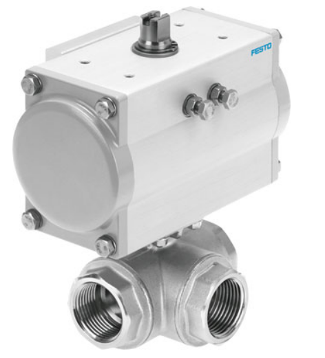 [FESTO] Ball valves and ball valve actuator units VZBM-A-11/2"-RP-25-F-3L-B2-PA80