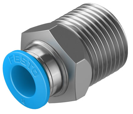 [FESTO] Push-in fittings QS-3/8-8 (12pcs)