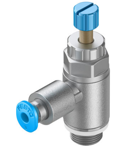 [FESTO] One-way flow control valves GRLA-1/8-QS-3-RS-D — Mechatalk