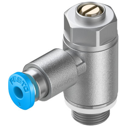 [FESTO] One-way flow control valves GRLZ-1/8-QS-3-D
