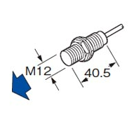 [PANASONIC] Cylindrical Inductive Proximity Sensor GX-12MUB