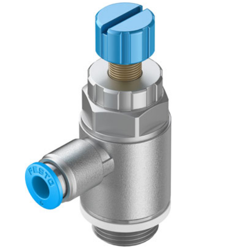 [FESTO] One-way flow control valves GRLA-3/8-QS-6-RS-D