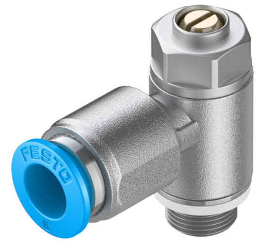 [FESTO] One-way flow control valves GRLZ-1/8-QS-8-D