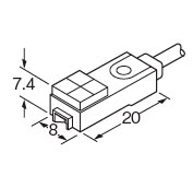 [PANASONIC] Micro-size Inductive Proximity Sensor GXL-8FU