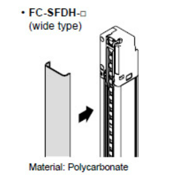 [PANASONIC] Front protection cover FC-SFDH-36