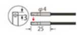 [PANASONIC] Cylindrical Type Fiber FT-V40
