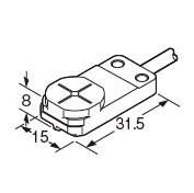 [PANASONIC] Rectangular-shaped Inductive Proximity Sensor GX-F15A-P