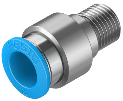 [FESTO] Push-in fittings QS-1/4-12-I (10pcs)