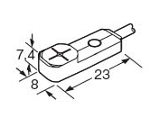 [PANASONIC] Rectangular-shaped Inductive Proximity Sensor GX-F8A-P