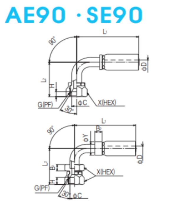 [NITTA] HOSE COUPLING AE90-G-04(-N)