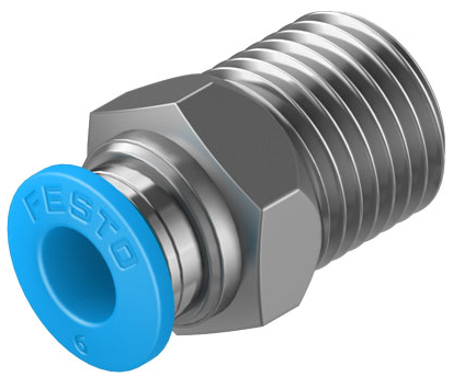 [FESTO] Push-in fittings QS-1/4-6 (14pcs)