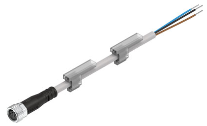 [FESTO] Connecting cable NEBU-M8G3-K-10-LE3 (2pcs)