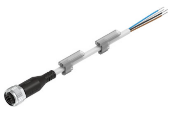 [FESTO] Connecting cable NEBU-M12G5-K-5-LE4 (2pcs)