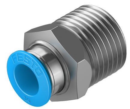 [FESTO] Push-in fittings QS-1/2-10 (8pcs)