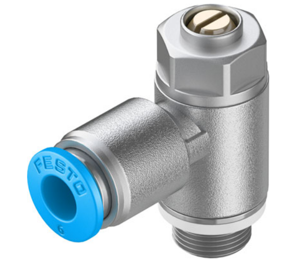 [FESTO] One-way flow control valves GRLZ-1/8-QS-6-D