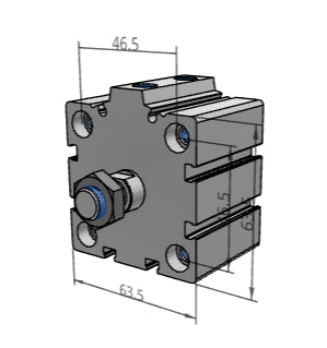 [FESTO] Short-stroke cylinders ADVC-50-10-A-P-A