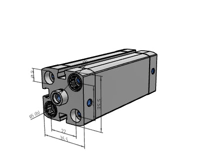 [FESTO] Compact cylinder ADN-20-60-I-P-A