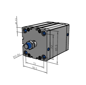 [FESTO] Compact cylinder ADN-80-80-A-P-A