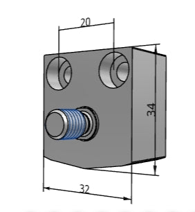 [FESTO] Short-stroke cylinders AEVC-20-5-A-P