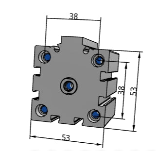 [FESTO] Short-stroke cylinders AEVC-40-25-I-P