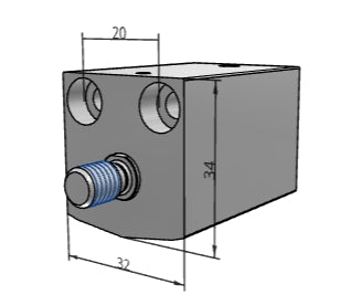 [FESTO] Short-stroke cylinders AEVC-20-25-A-P
