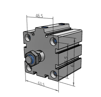 [FESTO] Short-stroke cylinders ADVC-50-25-A-P-A