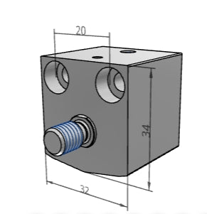 [FESTO] Short-stroke cylinders AEVC-20-10-A-P