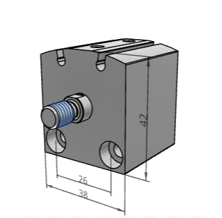 [FESTO] Short-stroke cylinders ADVC-25-5-A-P-A