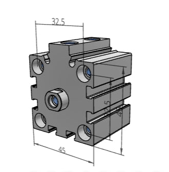 [FESTO] Short-stroke cylinders ADVC-32-10-I-P
