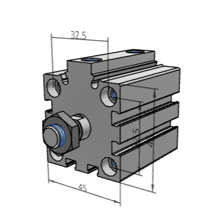 [FESTO] Short-stroke cylinders ADVC-32-20-I-P-A