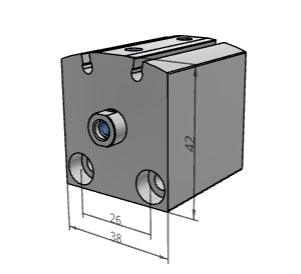 [FESTO] Short-stroke cylinders ADVC-25-10-I-P-A