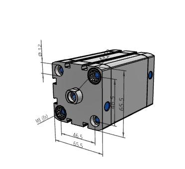 [FESTO] Compact cylinder ADN-50-60-I-P-A