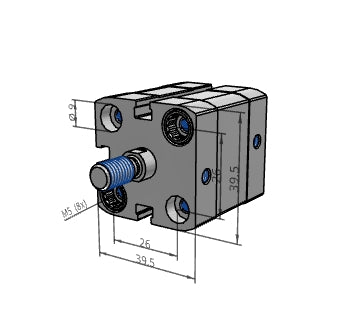 [FESTO] Compact cylinder ADN-25-5-A-P-A