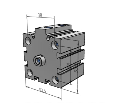 [FESTO] Short-stroke cylinders ADVC-40-10-I-P-A