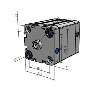 [FESTO] Compact cylinder ADN-50-40-I-P-A