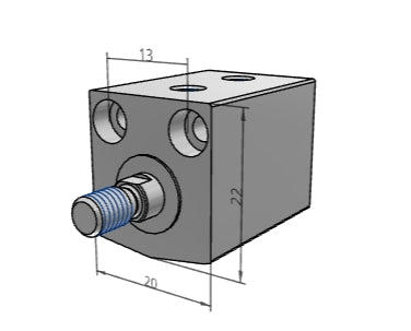 [FESTO] Short-stroke cylinders ADVC-12-10-A-P