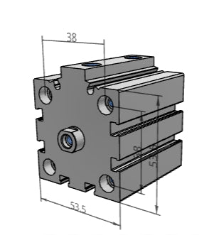 [FESTO] Short-stroke cylinders ADVC-40-20-I-P-A