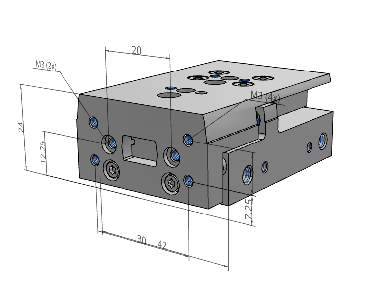 [FESTO] Mini slide  DGST-8-20-E1A