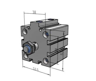 [FESTO] Short-stroke cylinders ADVC-40-20-A-P