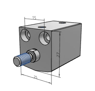 [FESTO] Short-stroke cylinders  ADVC-16-20-A-P