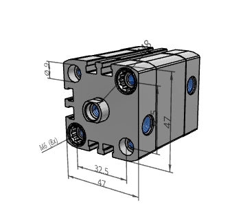 [FESTO] Compact cylinder ADN-32-15-I-P-A