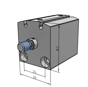 [FESTO] Short-stroke cylinders ADVC-25-20-A-P-A