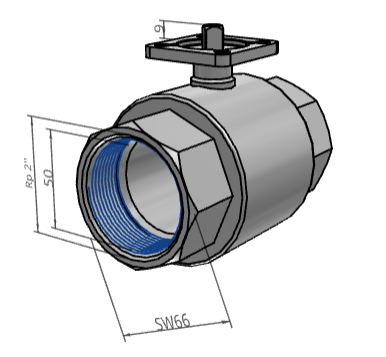 [FESTO] Ball valves and ball valve actuator units VZBM-2-RP-25-D-2-F0305-B2B3