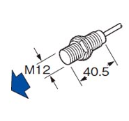 [PANASONIC] Cylindrical Inductive Proximity Sensor GX-12MU