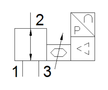 [FESTO] Proportional pressure regulators VEAA-L-3-D11-Q4-V1-1R1