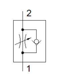[FESTO] One-way flow control valves GRLA-1/8-QS-8-D